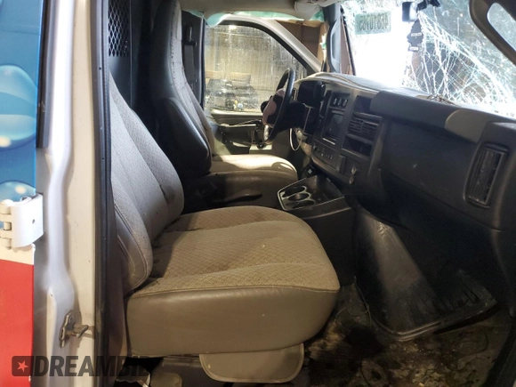 2019 Chevrolet Express Cargo with VIN 1GCWGAFP1K1170896, listed as a Copart auction lot 46810785 with Not provided miles and Salvage title. Bid and sale history available at DreamBid. Image 11.