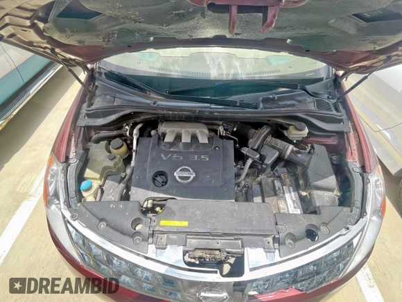 2007 Nissan Murano SL z VIN JN8AZ08T27W527641, wystawiony jako Copart lot #61804105 z przebiegiem 122 000 mil mil oraz Szkoda całkowita • Salvage title. Historia ofert i sprzedaży dostępna na DreamBid. Obrazek 7.