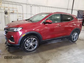 2023 Buick Encore GX Essence with VIN KL4MMGSL5PB108855, listed as a Copart auction lot 87738905 with 18,767 mi miles and Salvage title. Bid and sale history available at DreamBid. Image 1.