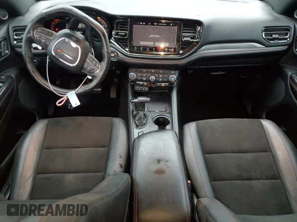 2022 Dodge Durango R/T Plus with VIN 1C4SDJCT5NC209412, listed as a Copart auction lot 55654595 with 25,618 mi miles and Salvage title. Bid and sale history available at DreamBid. Image 8.