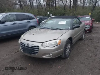 2004 Chrysler Sebring LXi with VIN 1C3EL55R94N406406, listed as a IAAI auction lot 40852693 with 167,981 mi miles and . Bid and sale history available at DreamBid. Image 2.