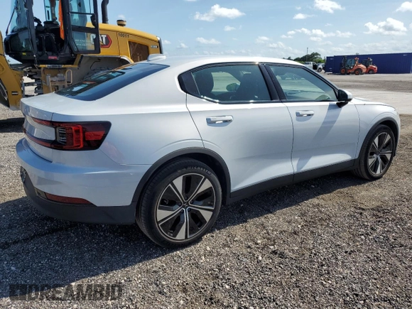 2023 Polestar 2 z VIN YSMEG3KA6PL127292, wystawiony jako Copart lot #58954155 z przebiegiem 22 271 mil mil oraz Szkoda całkowita • Salvage title. Historia ofert i sprzedaży dostępna na DreamBid. Obrazek 3.