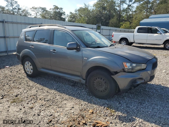 2011 Mitsubishi Outlander ES with VIN JA4AS2AW6BU017131, listed as a Copart auction lot 75120894 with 113,206 mi miles and Clean Title. Bid and sale history available at carsss.com. Image 4.
