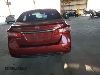 2015 Nissan Sentra SV with VIN 3N1AB7AP7FY377297, listed as a Copart auction lot 50177905 with 134,147 mi miles and Salvage Title. Bid and sale history available at DreamBid. Image 6.