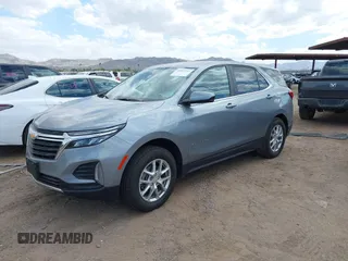 2024 Chevrolet Equinox LT with VIN 3GNAXUEG3RS199409, listed as a IAAI auction lot 42043712 with 25,448 mi miles and . Bid and sale history available at DreamBid. Image 17.