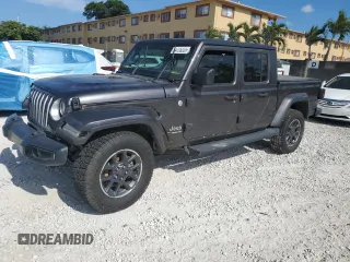 2021 Jeep Gladiator Overland с VIN 1C6HJTFG0ML574762, выставлен на аукционе Copart как лот 54728225 с пробегом 32 284 миль миль и Списание • Salvage title. История ставок и продаж доступна на DreamBid. Изображение 1.