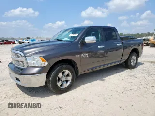 2020 Ram 1500 SLT with VIN 1C6RR6TTXLS102542, listed as a Copart auction lot 58381045 with 102,283 mi miles and Salvage title. Bid and sale history available at DreamBid. Image 1.