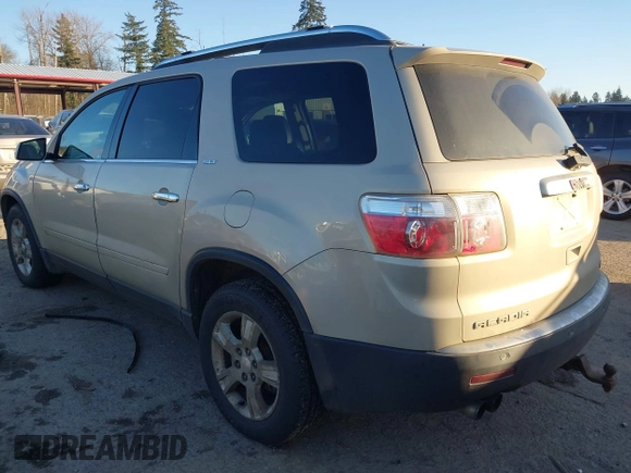 2009 GMC Acadia SLT2 with VIN 1GKEV33D69J175985, listed as a IAAI auction lot 41381659 with 179,351 mi miles. Bid and sale history available at carsss.com. Image 3.