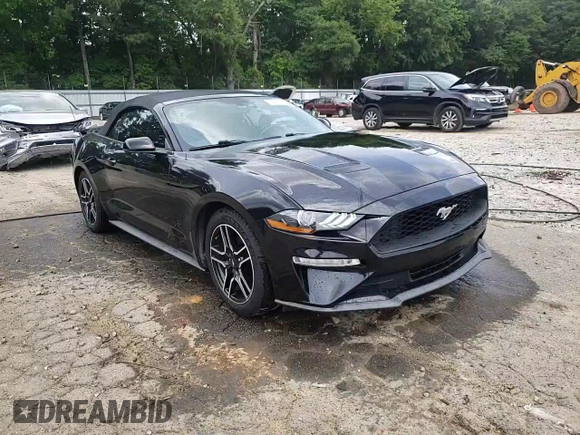 2020 Ford Mustang EcoBoost with VIN 1FATP8UH0L5106517, listed as a Copart auction lot 60517665 with 97,877 mi miles and Salvage title. Bid and sale history available at DreamBid. Image 13.
