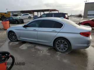 2017 BMW 5 Series 530i z VIN WBAJA5C36HG456248, wystawiony jako Copart lot #54521155 z przebiegiem 126 446 mil mil oraz Szkoda całkowita • Salvage title. Historia ofert i sprzedaży dostępna na DreamBid. Obrazek 2.