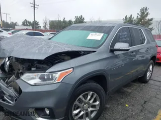 2021 Chevrolet Traverse LT Leather with VIN 1GNERHKWXMJ249859, listed as a IAAI auction lot 41557487 with 49,849 mi miles. Bid and sale history available at carsss.com. Image 15.