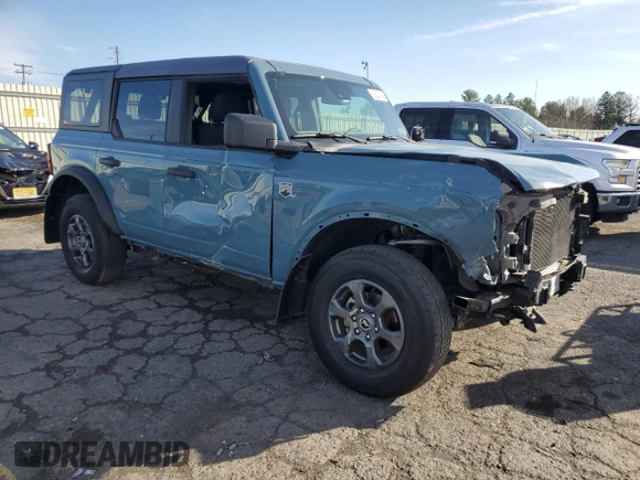 2021 Ford Bronco with VIN 1FMEE5BP8MLA68271, listed as a Copart auction lot 82546164 with 36,942 mi miles and Salvage Title. Bid and sale history available at carsss.com. Image 4.