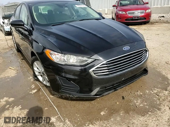2019 Ford Fusion SE with VIN 3FA6P0HD9KR214927, listed as a Copart auction lot 48001315 with 50,145 mi miles and Salvage Title. Bid and sale history available at DreamBid. Image 13.