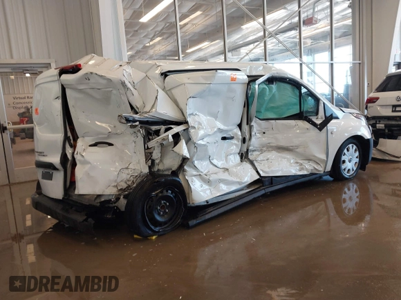 2023 Ford Transit Connect XL with VIN NM0LS7S2XP1549933, listed as a IAAI auction lot 41356867 with 28,986 mi miles and . Bid and sale history available at DreamBid. Image 4.