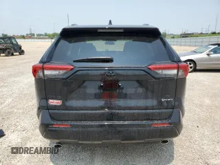 2025 Toyota RAV4 SE with VIN JTMCB3FV6SD255341, listed as a Copart auction lot 58902215 with 407 mi miles and Salvage title. Bid and sale history available at DreamBid. Image 6.