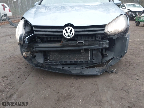 2011 Volkswagen Golf TDI with VIN WVWDM7AJ9BW238175, listed as a IAAI auction lot 41943019 with 153,581 mi miles. Bid and sale history available at carsss.com. Image 6.