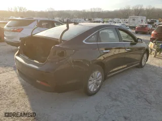 2017 Hyundai Sonata Hybrid SE with VIN KMHE24L13HA054874, listed as a Copart auction lot 47503095 with 0 mi miles and Salvage Title. Bid and sale history available at carsss.com. Image 3.