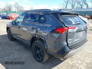 2024 Toyota RAV4 Hybrid SE with VIN 2T3T6RFV0RW051283, listed as a IAAI auction lot 41698931 with 6,465 mi miles and . Bid and sale history available at DreamBid. Image 3.