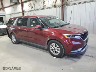 2022 Kia Carnival LXS with VIN KNDNB4H33N6123768, listed as a Copart auction lot 76234214 with 41,387 mi miles and Salvage Title. Bid and sale history available at carsss.com. Image 4.