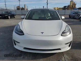 2021 Tesla Model 3 Standard Range Plus with VIN 5YJ3E1EA0MF858839, listed as a Copart auction lot 43784445 with 109,772 mi miles and Salvage Title. Bid and sale history available at DreamBid. Image 5.