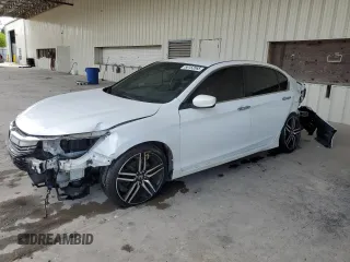 2016 Honda Accord Sport с VIN 1HGCR2F53GA059261, выставлен на аукционе Copart как лот 56152065 с пробегом 207 532 миль миль и Списание • Salvage title. История ставок и продаж доступна на DreamBid. Изображение 1.