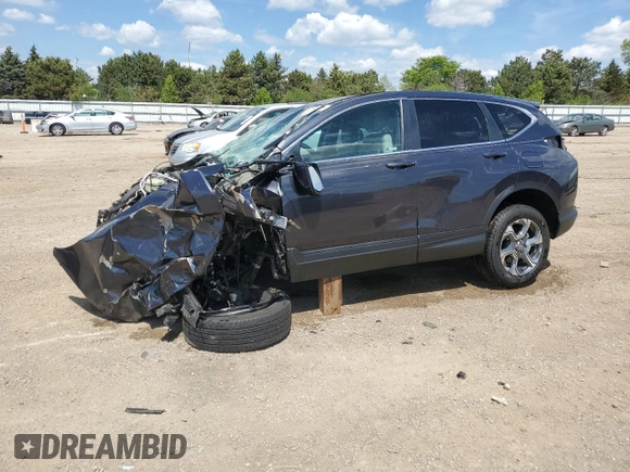 2018 Honda CR-V EX-L z VIN 5J6RW2H84JL031029, wystawiony jako Copart lot #55761595 z przebiegiem Nie podano mil oraz Szkoda całkowita • Salvage title. Historia ofert i sprzedaży dostępna na DreamBid. Obrazek 1.