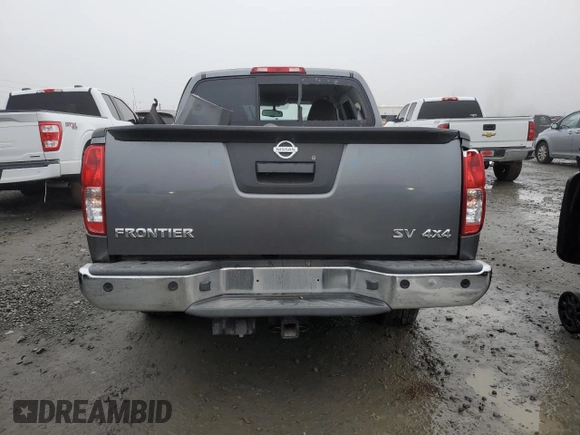 2017 Nissan Frontier SV with VIN 1N6AD0EV8HN728268, listed as a Copart auction lot 88849555 with 62,870 mi miles and Salvage title. Bid and sale history available at DreamBid. Image 6.
