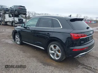 2022 Audi Q5 S line Premium Plus with VIN WA1EAAFY6N2034701, listed as a IAAI auction lot 41952830 with 26,077 mi miles and . Bid and sale history available at DreamBid. Image 3.