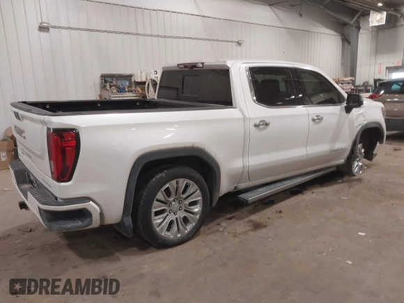 2020 GMC Sierra 1500 Denali z VIN 1GTU9FEL9LZ116486, wystawiony jako IAAI lot #41392384 z przebiegiem 61 283 mil mil oraz . Historia ofert i sprzedaży dostępna na DreamBid. Obrazek 4.