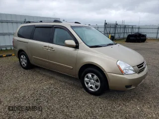 2007 Kia Sedona LX with VIN KNDMB233076160013, listed as a Copart auction lot 48625285 with 90,621 mi miles and Clean Title. Bid and sale history available at carsss.com. Image 4.