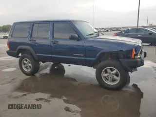 2000 Jeep Cherokee SE with VIN 1J4FT28S8YL197197, listed as a Copart auction lot 79254774 with 161,772 mi miles and Salvage Title. Bid and sale history available at carsss.com. Image 4.