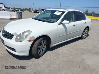 2005 Infiniti G35 with VIN JNKCV51F55M300727, listed as a IAAI auction lot 42196422 with Not Provided miles and . Bid and sale history available at DreamBid. Image 2.