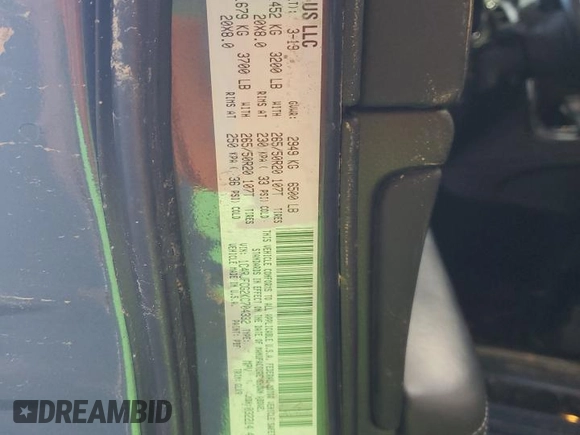 2019 Jeep Grand Cherokee Overland with VIN 1C4RJFCG2KC704332, listed as a Copart auction lot 51835855 with 47,975 mi miles and Salvage title. Bid and sale history available at DreamBid. Image 13.