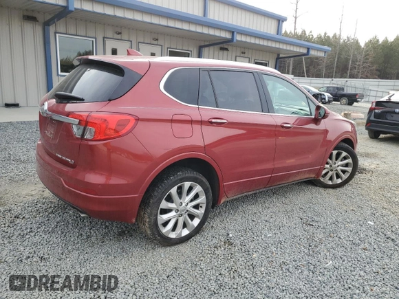 2016 Buick Envision Premium II with VIN LRBFXFSX6GD189502, listed as a Copart auction lot 43613015 with 52,425 mi miles and Salvage Title. Bid and sale history available at carsss.com. Image 3.
