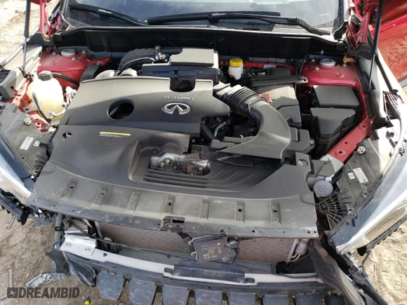 2022 Infiniti QX50 SENSORY with VIN 3PCAJ5EBXNF108269, listed as a Copart auction lot 43954484 with 20,990 mi miles. Bid and sale history available at carsss.com. Image 12.