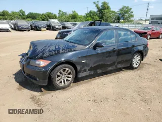 2007 BMW 3 Series 328xi with VIN WBAVC73577KP33025, listed as a Copart auction lot 62938225 with Not provided miles and Salvage title. Bid and sale history available at DreamBid. Image 1.