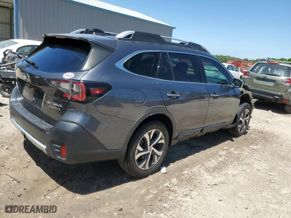 2021 Subaru Outback Touring with VIN 4S4BTAPCXM3129191, listed as a Copart auction lot 52523065 with 64,353 mi miles and Non Repairable. Bid and sale history available at carsss.com. Image 3.