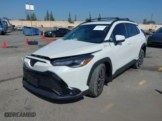 2024 Toyota Corolla Cross Hybrid S with VIN 7MUFBABG1RV052595, listed as a IAAI auction lot 41816130 with 4,318 mi miles. Bid and sale history available at carsss.com. Image 17.