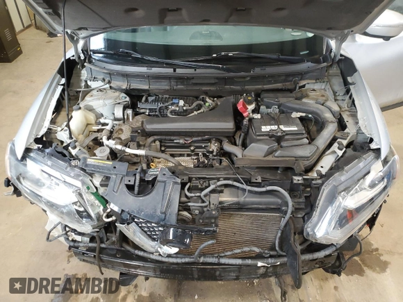 2014 Nissan Rogue S with VIN 5N1AT2MV1EC767922, listed as a Copart auction lot 52172595 with 163,659 mi miles and Salvage Title. Bid and sale history available at carsss.com. Image 12.