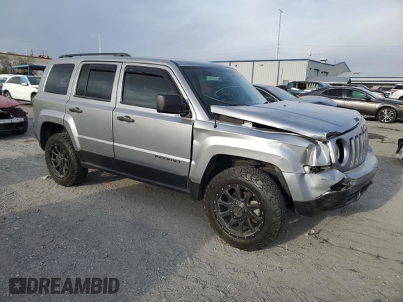 2016 Jeep Patriot Sport with VIN 1C4NJPBB4GD678666, listed as a Copart auction lot 51618985 with 88,957 mi miles and Salvage Title. Bid and sale history available at carsss.com. Image 4.
