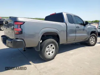 2022 Nissan Frontier S with VIN 1N6ED1CM7NN632998, listed as a Copart auction lot 52043135 with 33,286 mi miles and Salvage title. Bid and sale history available at DreamBid. Image 3.