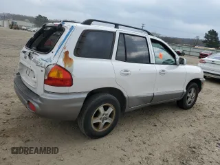 2002 Hyundai Santa Fe GLS with VIN KM8SC13D72U291088, listed as a Copart auction lot 49325285 with 218,046 mi miles and Salvage Title. Bid and sale history available at carsss.com. Image 3.