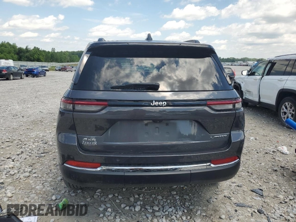 2022 Jeep Grand Cherokee Limited with VIN 1C4RJHBG8N8540881, listed as a Copart auction lot 62585285 with 60,736 mi miles and Clean title. Bid and sale history available at DreamBid. Image 6.