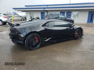 2019 Lamborghini Huracan z VIN ZHWUC1ZF0KLA11341, wystawiony jako Copart lot #54303435 z przebiegiem Nie podano mil oraz Szkody całkowita. Historia ofert i sprzedaży dostępna na DreamBid. Obrazek 3.