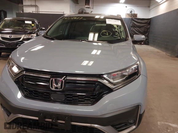 2022 Honda CR-V Touring with VIN 2HKRW2H98NH609948, listed as a IAAI auction lot 39272877 with 400 mi miles. Bid and sale history available at carsss.com. Image 6.