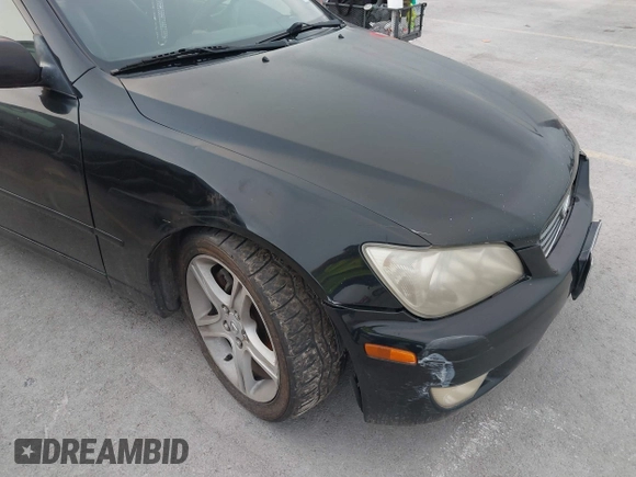 2001 Lexus IS with VIN JTHBD182810026578, listed as a IAAI auction lot 42086220 with 254,403 mi miles. Bid and sale history available at carsss.com. Image 12.