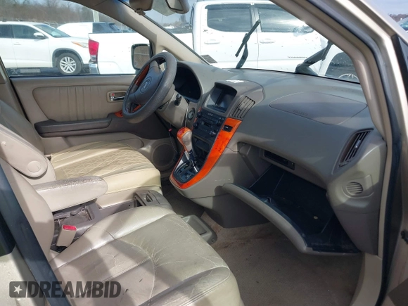 2003 Lexus RX 300 with VIN JTJGF10U530150404, listed as a IAAI auction lot 41428236 with Not Provided miles and . Bid and sale history available at carsss.com. Image 5.