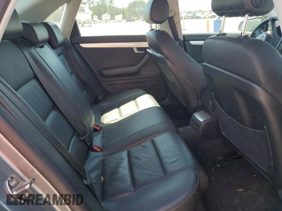 2007 Audi A4 2.0T with VIN WAUDF78E07A077400, listed as a Copart auction lot 50206845 with 99,157 mi miles and Salvage Title. Bid and sale history available at carsss.com. Image 10.