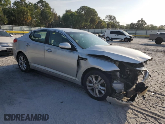 2013 Kia Optima EX with VIN 5XXGN4A76DG154235, listed as a Copart auction lot 50131865 with 146,943 mi miles and Non Repairable. Bid and sale history available at carsss.com. Image 4.