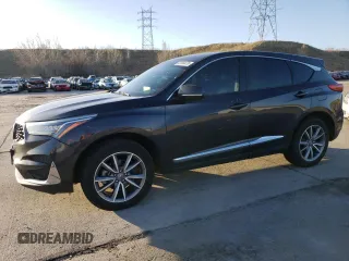 2020 Acura RDX Technology with VIN 5J8TC2H57LL015423, listed as a Copart auction lot 52104475 with 81,627 mi miles and Salvage title. Bid and sale history available at DreamBid. Image 1.